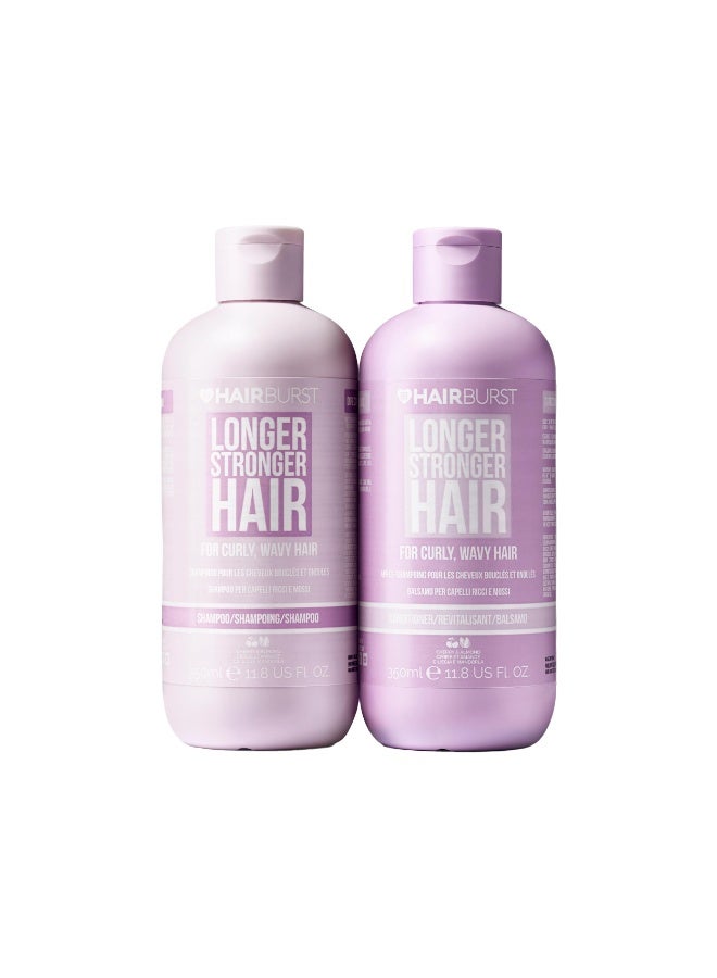 هيربرست شامبو وبلسم للشعر الطويل والقوي المتموج والمجعد - خالٍ من السلفات والبارابين، معزز للأحماض الأمينية وزيت اللوز والكرز - Image 1