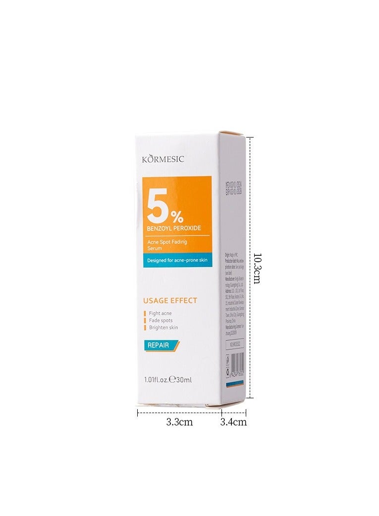 Kormesic سيروم توضيح الوجه لعلاج حب الشباب 30 مل - التحكم في الزيوت والعناية بالبقع للبشرة الحساسة - Image 2