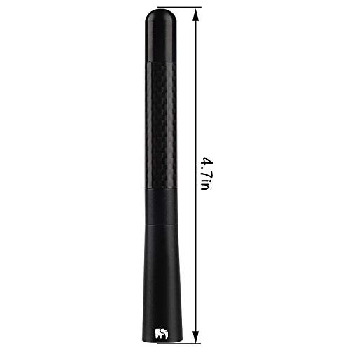 ONE250 Short Antenna, Compatible with Dodge RAM (RAM 1500, RAM 2500 or RAM 3500 1994-2024) & Ford F-Series (F-150 F-250 F-350 Super Duty Ford Raptor Ranger Trucks 1997-2024) (Black) - Image 3