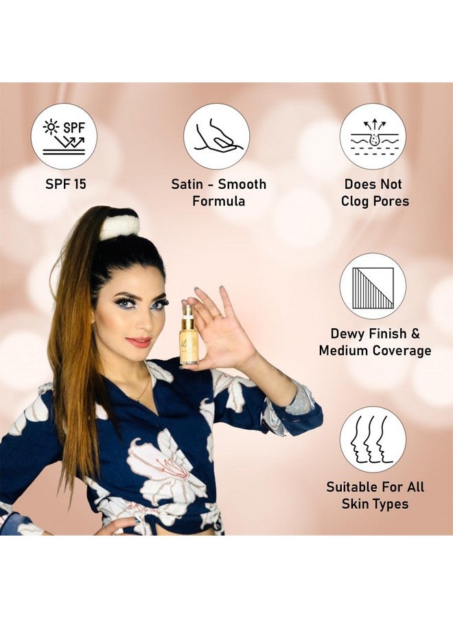 إيبا مجموعة إيبا برايمر + كريم أساس + قاعدة مضغوطة - بيج ذهبي | مجموعة مكياج عيد الحب | قاعدة مكياج طويلة الأمد بتغطية كاملة | نباتية وخالية من القسوة - Image 4