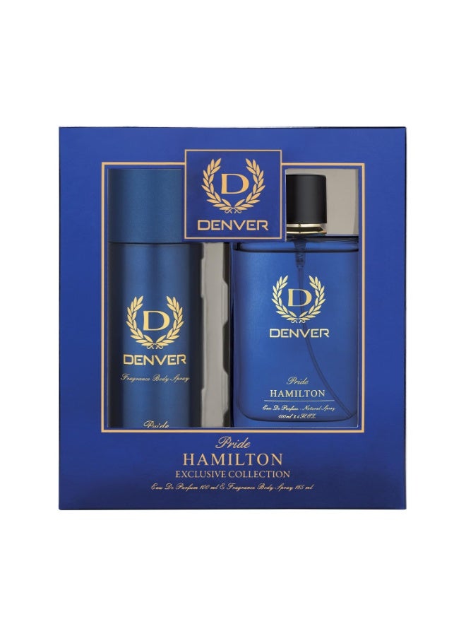 DENVER Gift Pack Pride (Deo 150ml + Perfume 100ml) - Image 1