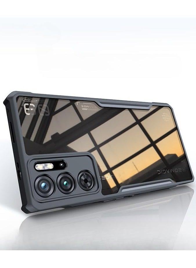 General ZTE Nubia Red Magic 9 Pro Case,TPU+PC Transparent Phone Cover Shockproof Protective Cases for Red Magic 9 Pro  - Image 1