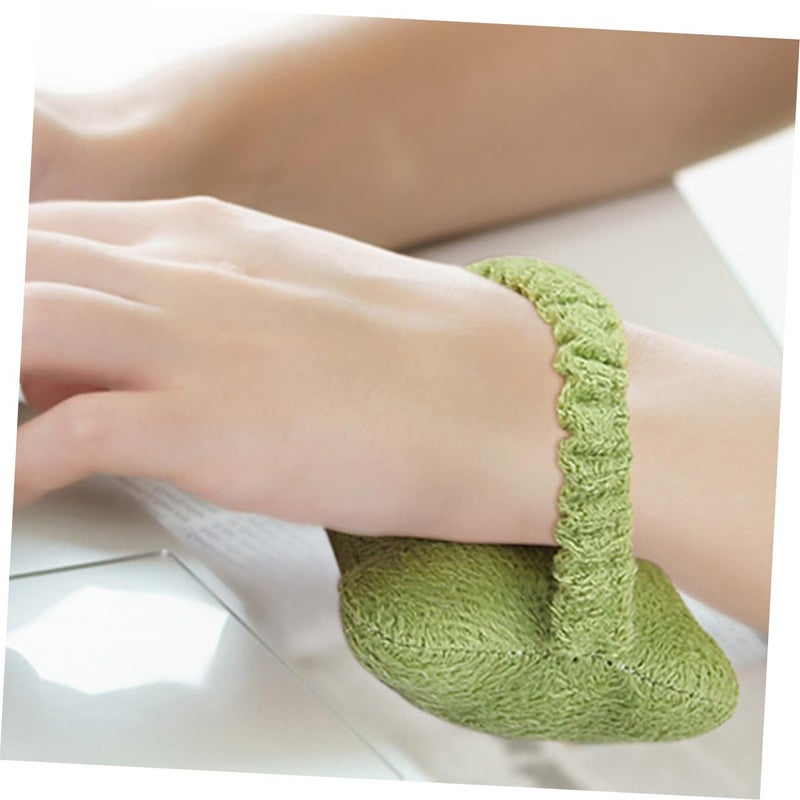 4Pcs Ergonomic Mouse Wrist Rest Pads Small Cushion Support With Comfortable Curve Design Pink Blue Yellow Green - Image 5