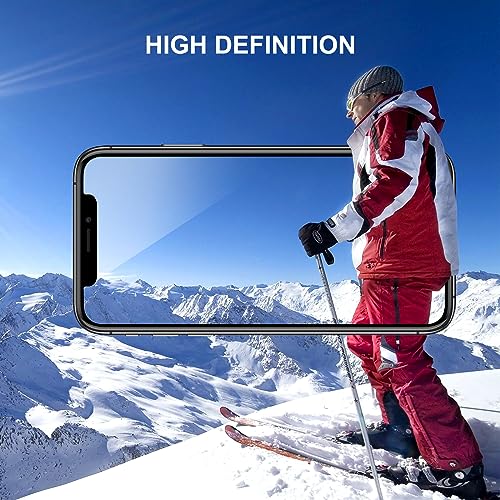 SIBEITU 3 Pack Screen Protector for iPhone 12 with 3 Pack Camera Lens Tempered Glass Protector, 6.1 Inch HD Clear Tempered Glass Film 9H Hardness Full Coverage, Scratch Resistent, No Air Bubbles - Image 4