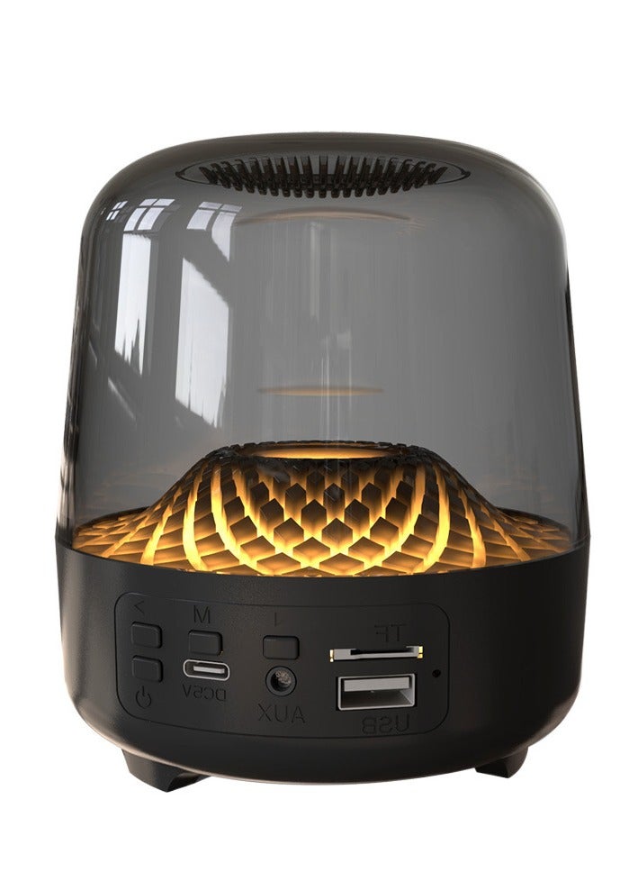 Magnetic Bluetooth Speaker with RGB Light, Cell Phone Stand with Wireless Bluetooth Speaker, for Games, Music - Long Battery Life, HD Sound Quality, Gift for Man/Woman (Black) - Image 1