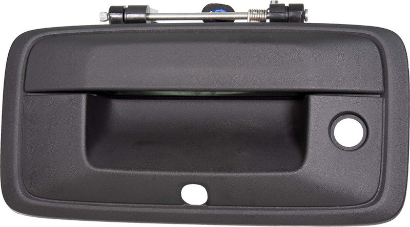 APDTY 141403 Tailgate Handle Textured Black Models wTwo Holes Lock Backup Camera Holes - Image 2
