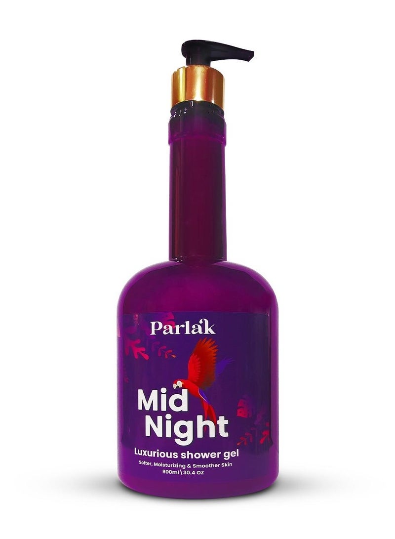 Parlak Parlak Mid Night Luxurious Shower Gel 900ml  - Image 1