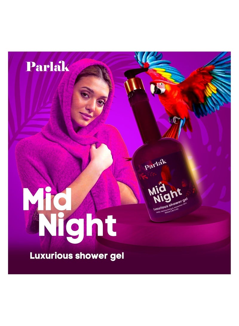Parlak Parlak Mid Night Luxurious Shower Gel 900ml  - Image 2