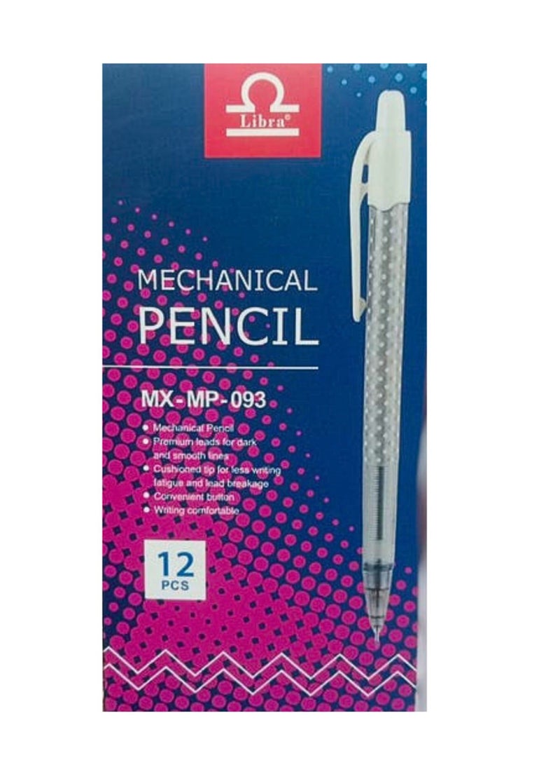 ليبرا قلم رصاص ميكانيكي (12) قطعة أسود - Image 2