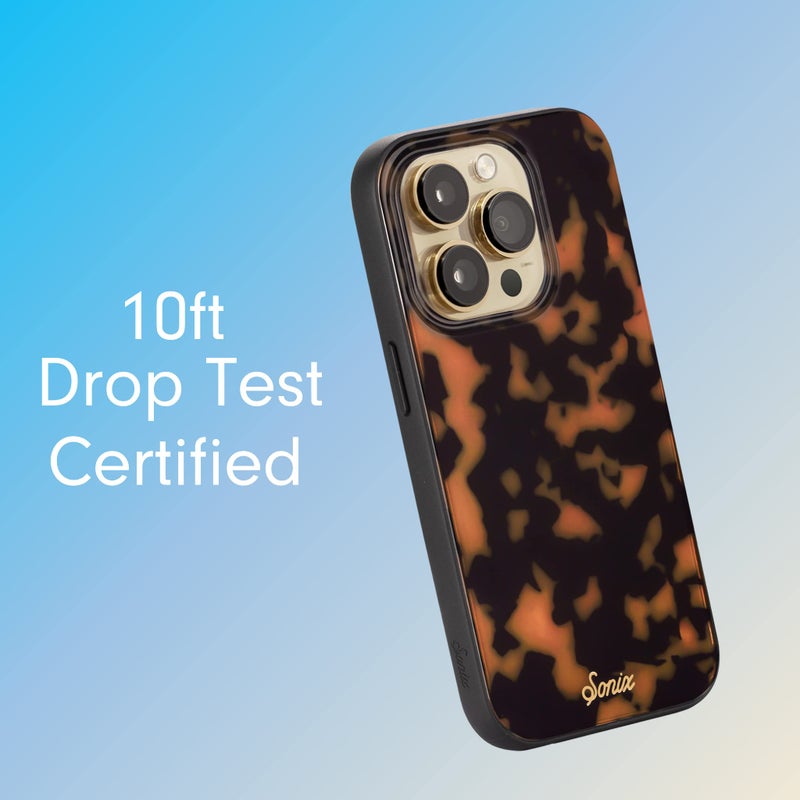 Sonix Case for iPhone 14 Pro Max | Compatible with MagSafe | 10ft Drop Tested | Tortoise Shell | Brown Tort - Image 2