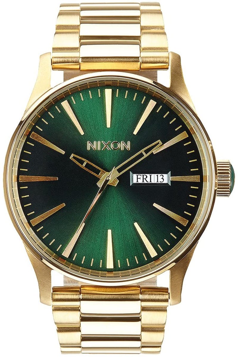 NIXON Sentry SS A356-100m Water Resistant Men's Analog Classic Watch (42mm Watch Face, 23mm-20mm Stainless Steel Band) - Image 4