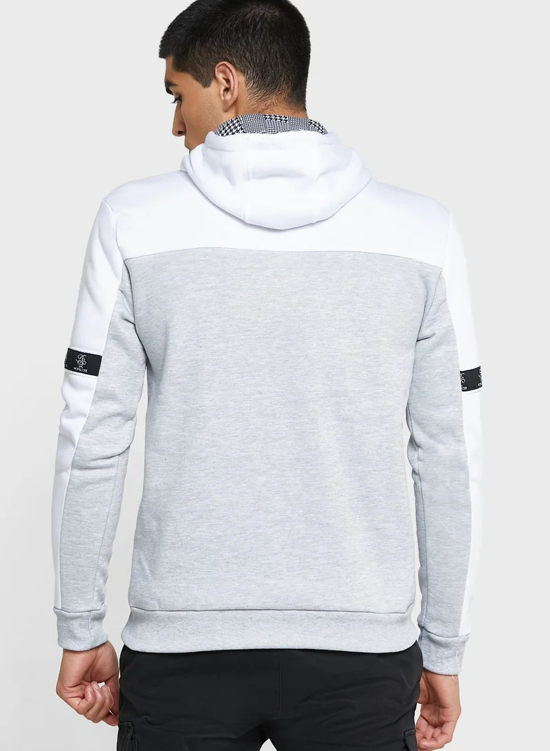 BRAVE SOUL Colorblock Hoodie