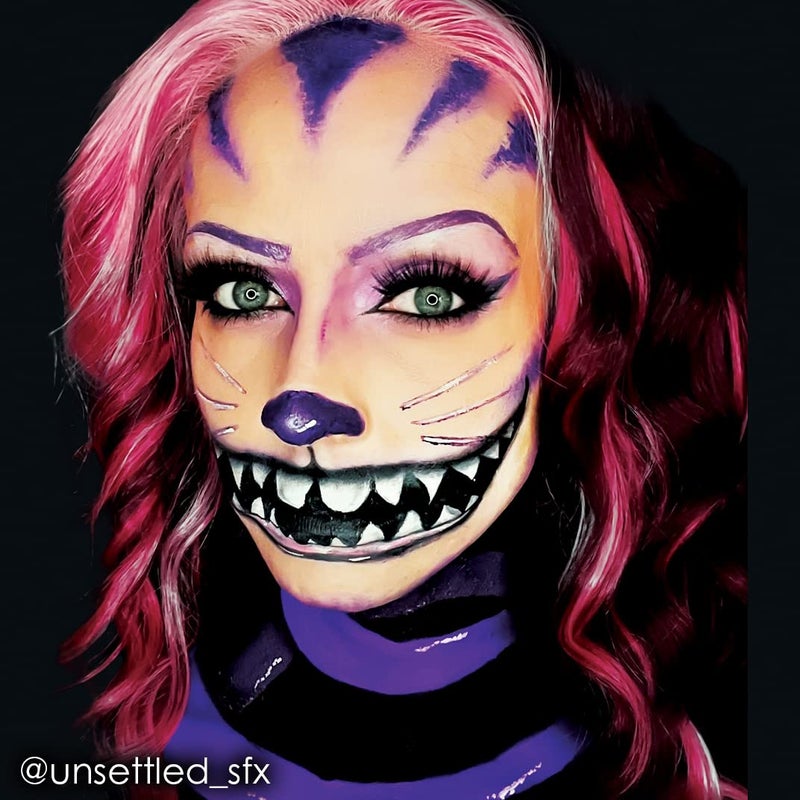 Mehron Makeup Fantasy FX Cream Makeup | Water Based | Halloween | Purple Face & Body Paint For Adults 1 fl oz (30ml) (Purple) - Image 3