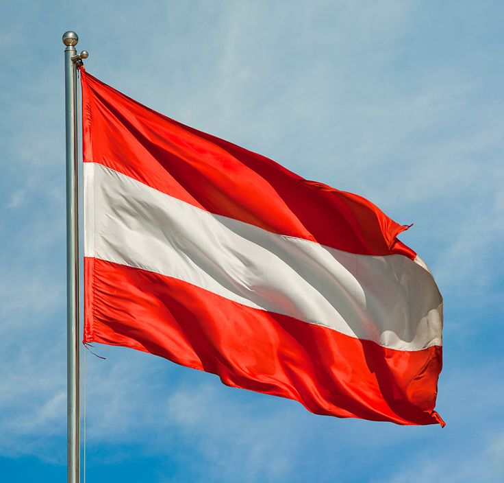 ARS Austria Flag - Heavy-Duty 210D Satin, Austria Flag for Outdoor/Indoor, Fade Resistant, Flag Day, And Home-Polyester, National Day Sport Day, FIFA World Cup, Indoor & Outdoor Use-Size Available - Image 1