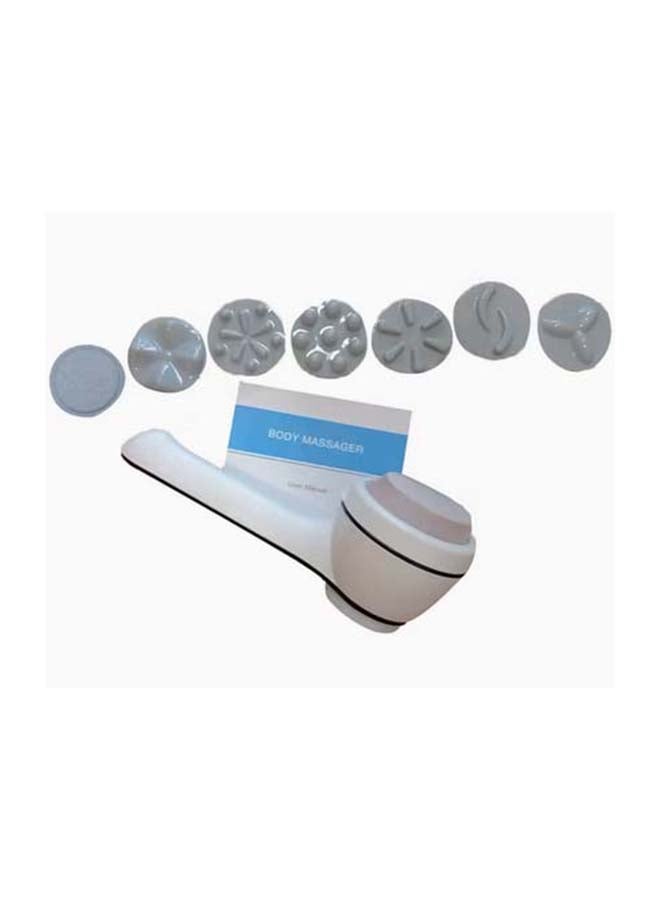 SOL Cordless Infrared Therapy Red LED Light
Anti Cellulite Portable Rolling Massager
Slimming Fat Burning Body Massager
With 8 heads & 12 Intensity - Green - Image 4