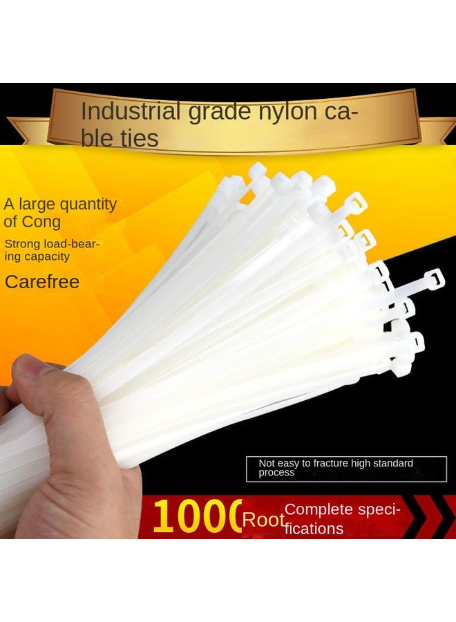 Bluejw Buckle Rope Cable Tie 10 Binding With Plastic Fixed Lock 00 Cable Tie Wire Large Self-locking - Image 3