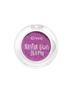 Mars MARS Northern Lights In A Pan Shimmery Eyeshadow Powder With Dual Tone Shimmer Shades  Single Swipe Pigtation   Easy To Blend   0.5Gm   04 Canadian Gleam  Pink Multicolor  - Image 5