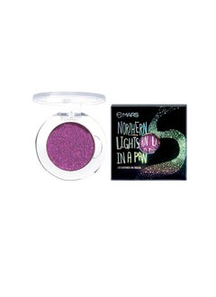 Mars MARS Northern Lights In A Pan Shimmery Eyeshadow Powder With Dual Tone Shimmer Shades  Single Swipe Pigtation   Easy To Blend   0.5Gm   04 Canadian Gleam  Pink Multicolor  - Image 4