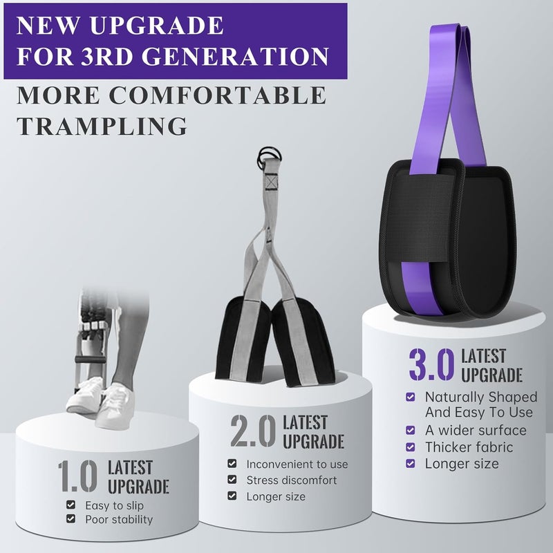 Ally Peaks Heavy Duty Pull Up Assistance Bands with Adjustable Weight and Fabric Feet/Knee Rest - Image 3