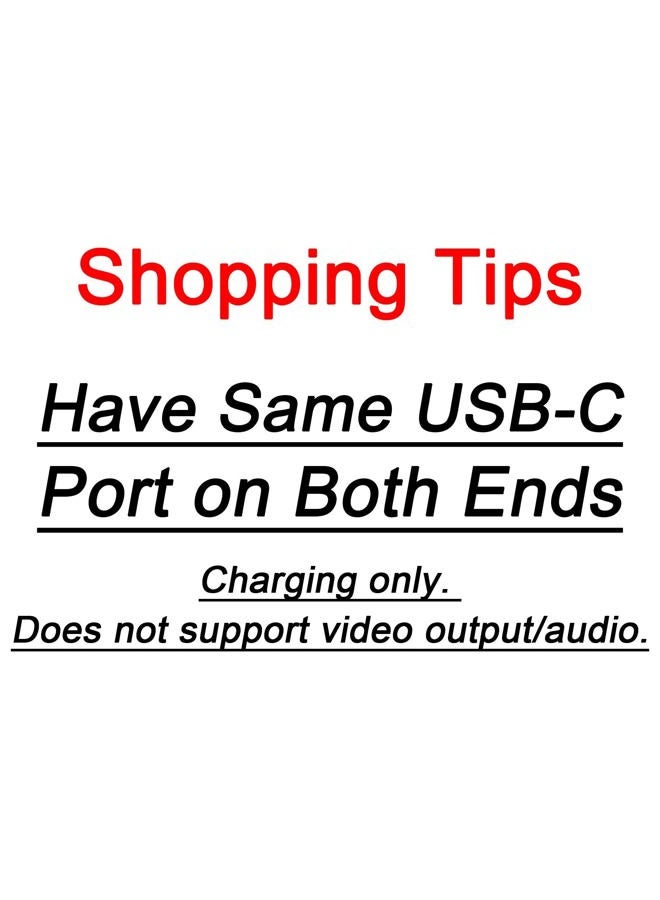 Grtoeud كابل USB-C إلى USB-C بطول 15 قدم 100 واط، شاحن سريع PD من نوع C 20 فولت/5 أمبير، كابل مضفر لجهاز MacBook Pro، iPad Pro/iPhone 15/15 Pro/15 Plus/15 Pro Max، Samsung Galaxy S23 S22 Note 20 10، OnePlus 9، PS5، أسود+أبيض - Image 2