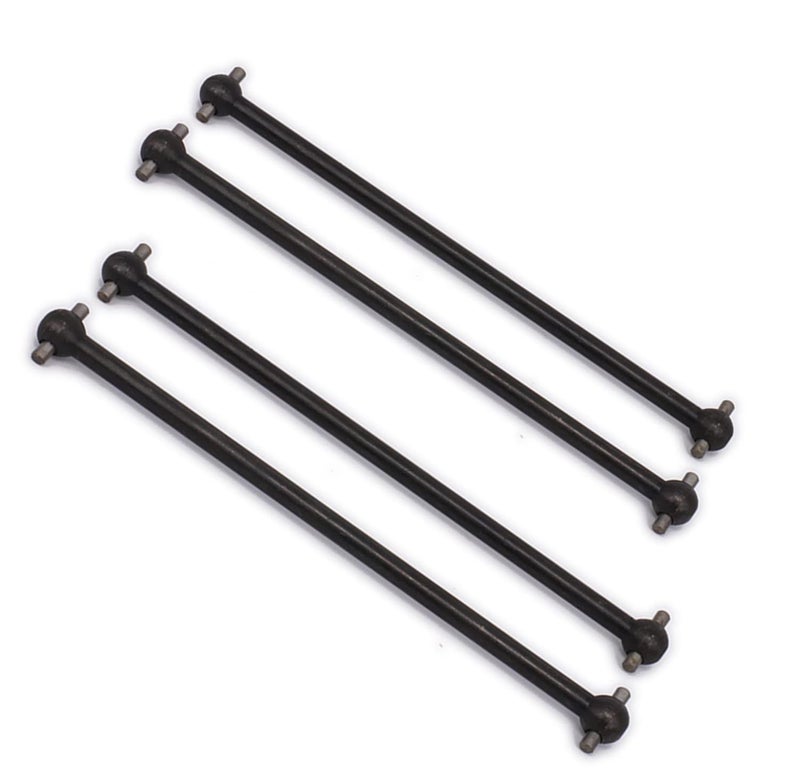 UURCSKY Steel Metal RC Car Drive Shaft Dogbone Overall Length 895mm for 110 RC Hobby Model Car hsp Wltoy Redcat 4PCSSet - Image 2