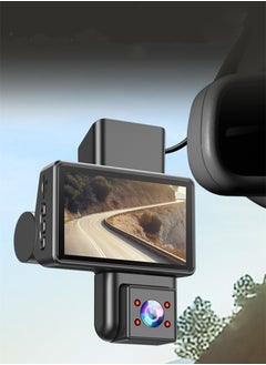 FPC W04 3" Screen, 3-Camera 1080P Dash Cam:Night Vision, Loop Recording, Parking Monito  - Image 4