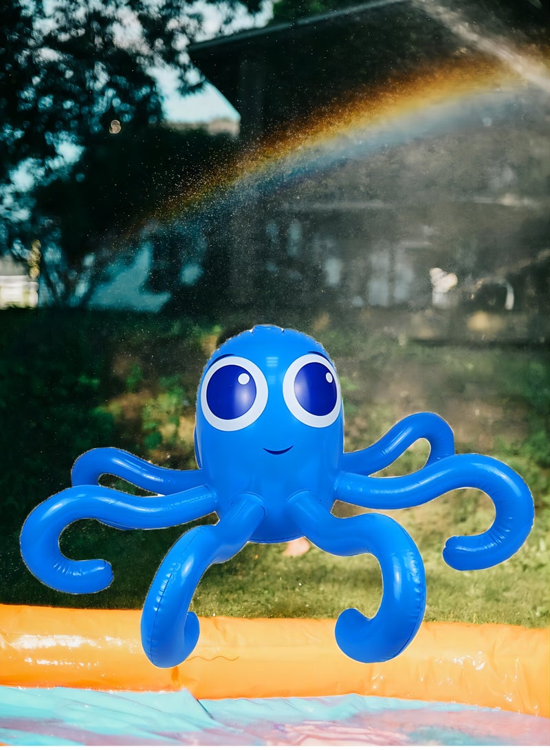 Inflatable Octopus Toy kids summer toys kidcraft playset outside kids toys outdoor toys outside toys for kids swimming pool toys for kids childrend  - Image 1