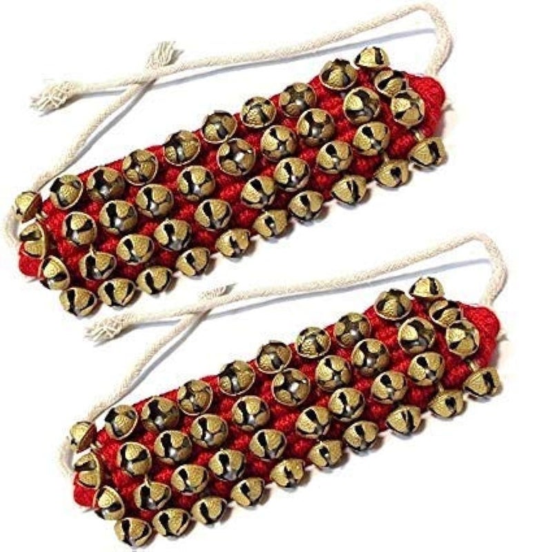 UAPAN MetalCraft Ghungroo Red Pad 4 Line, Red Pad Ghungroo 4 Line - Image 5