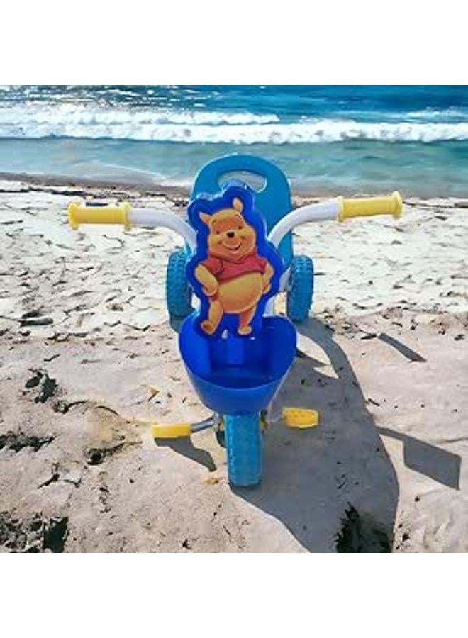Winnie The Pooh Baby Three Wheels Tricycle, Smart for Outdoor and indoor- Blue - Image 1