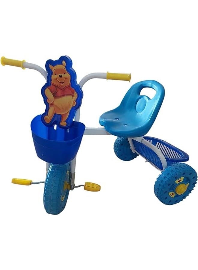 Winnie The Pooh Baby Three Wheels Tricycle, Smart for Outdoor and indoor- Blue - Image 2