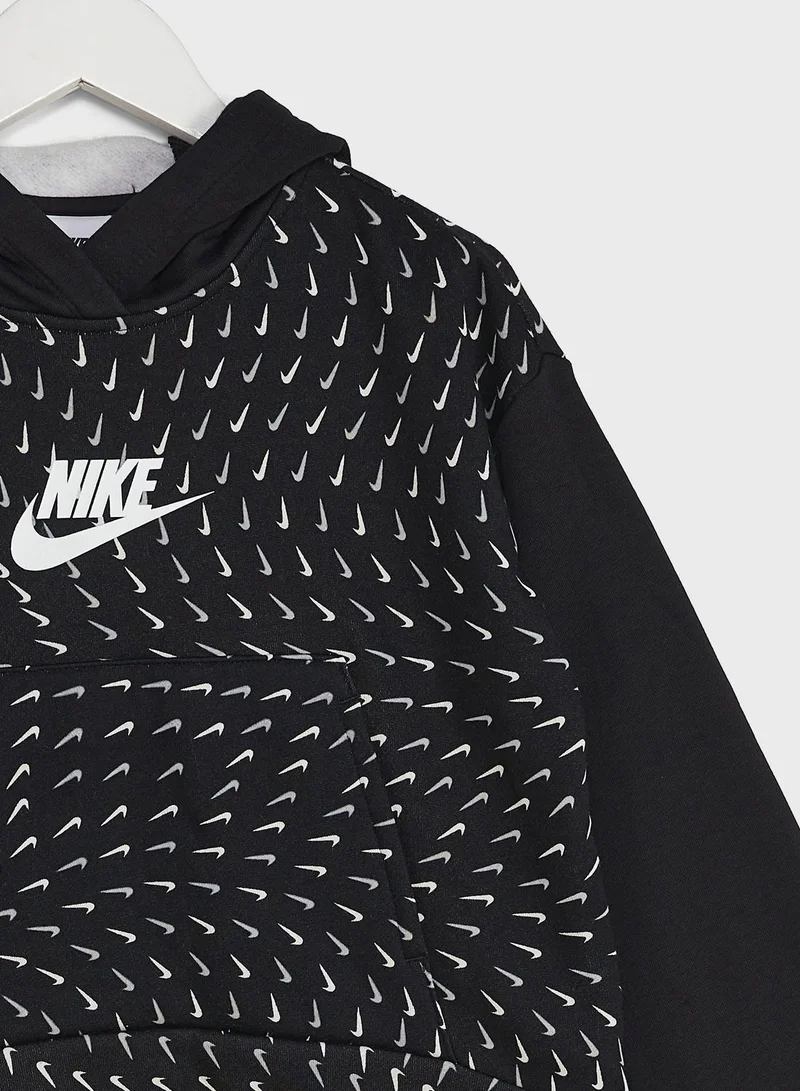 Nike Youth Nsw Fleece Aop Hoodie