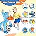 spring flower SpringFlower Toddler Basketball Hoop Soccer Goal Activity Center Toys with Light MusicElephant Toddlers Musical Toys Gift Baby Toddlers Christmas Birthday Gift for 1 2 3 Year Old Boys Girls - Image 4