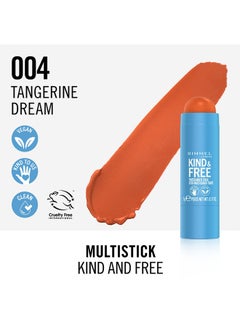 RIMMEL LONDON Kind And Free Multi-Stick - 004 - Tangerine Dream  - Image 4