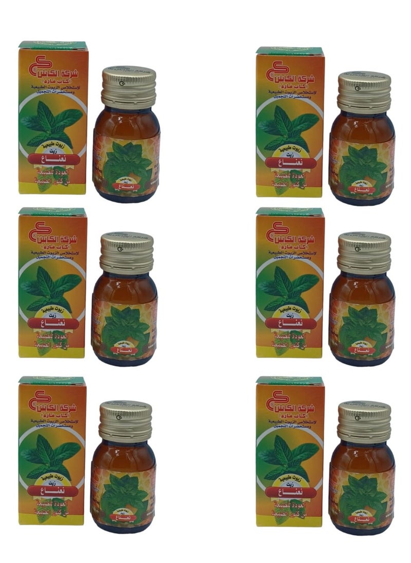 CAPTAIN Peppermint Oil 30 ml 6 Pieces  - Image 1