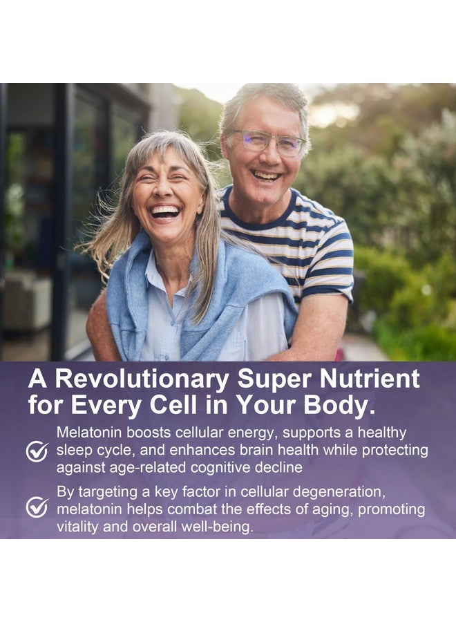 نيفيس مضاد للأكسدة ودعم الدماغ الميلاتونين 60 مجم 30 مجم للبالغين فوق سن 50 عامًا | جرعة عالية من الميلاتونين لمكافحة الشيخوخة وتعزيز المناعة | علكات الميلاتونين القوية للغاية مع فيتامين ب6 وأشواغاندا والمغنيسيوم وميثيل سلفونيل ميثان - 60 علكة - Image 5