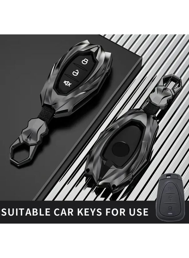 Zinc Alloy Motorcycle Key Case Protector Type A Compatible with Jet X Joymax Husky Adv Models - Image 1