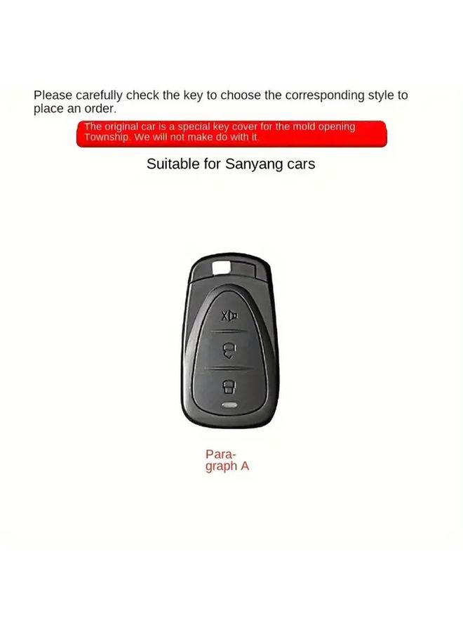 Zinc Alloy Motorcycle Key Case Protector Type A Compatible with Jet X Joymax Husky Adv Models - Image 2