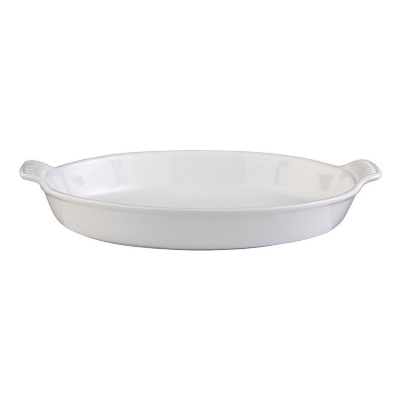 Le Creuset Le Creuset Stoneware Heritage Oval Au Gratin 1 qt 95 White 