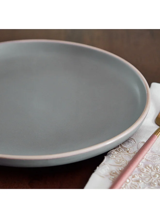 Home Box Olivia Stoneware Side Plate 20x20 cm