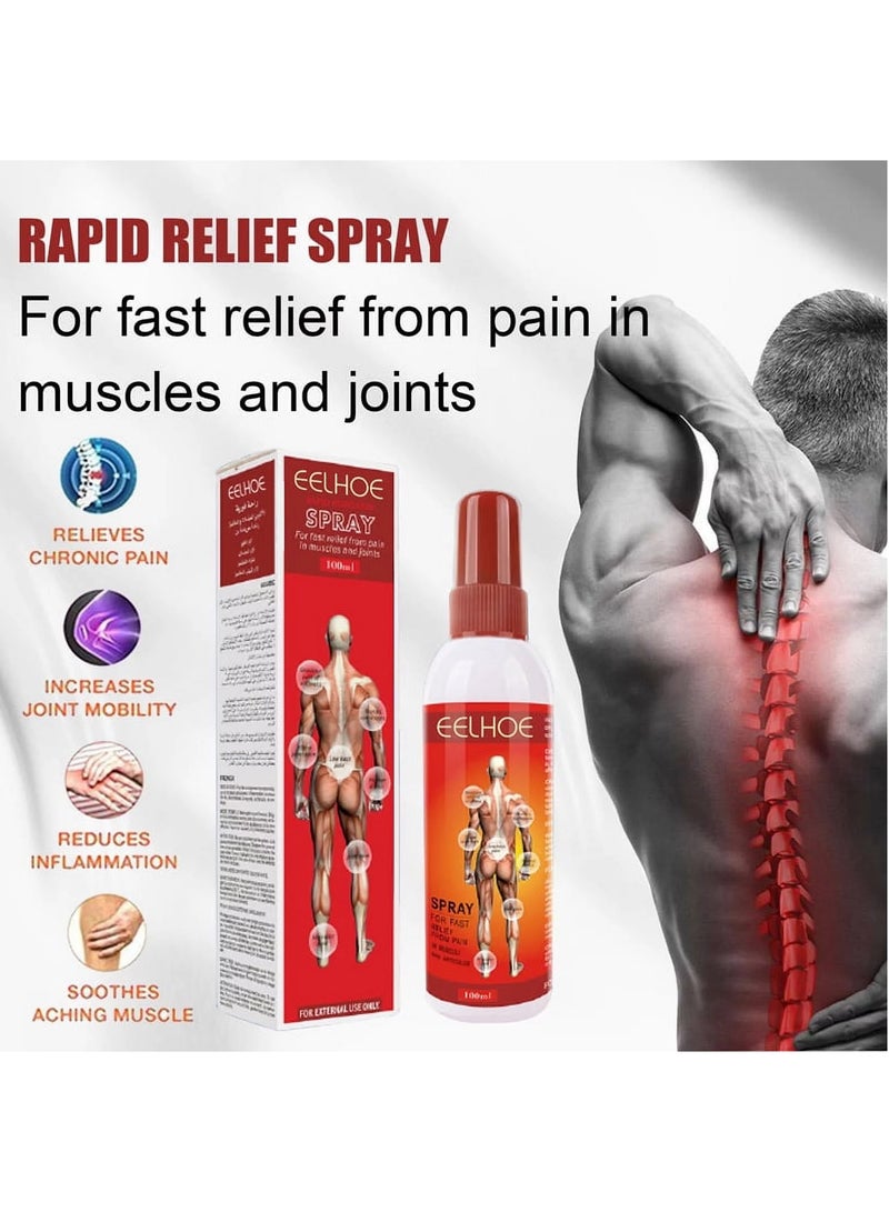 EELHOE EELOHE Pain Relief Spray Fast-Acting Deep Penetrating Relief Cream for Joint & Arthritis Pain - Image 4