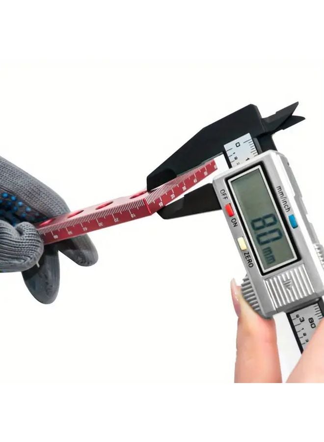 Small L Ruler Red Aluminum Alloy Woodworking Square 90 Degree Right Angle Clamp Carpenter Tool - Image 5