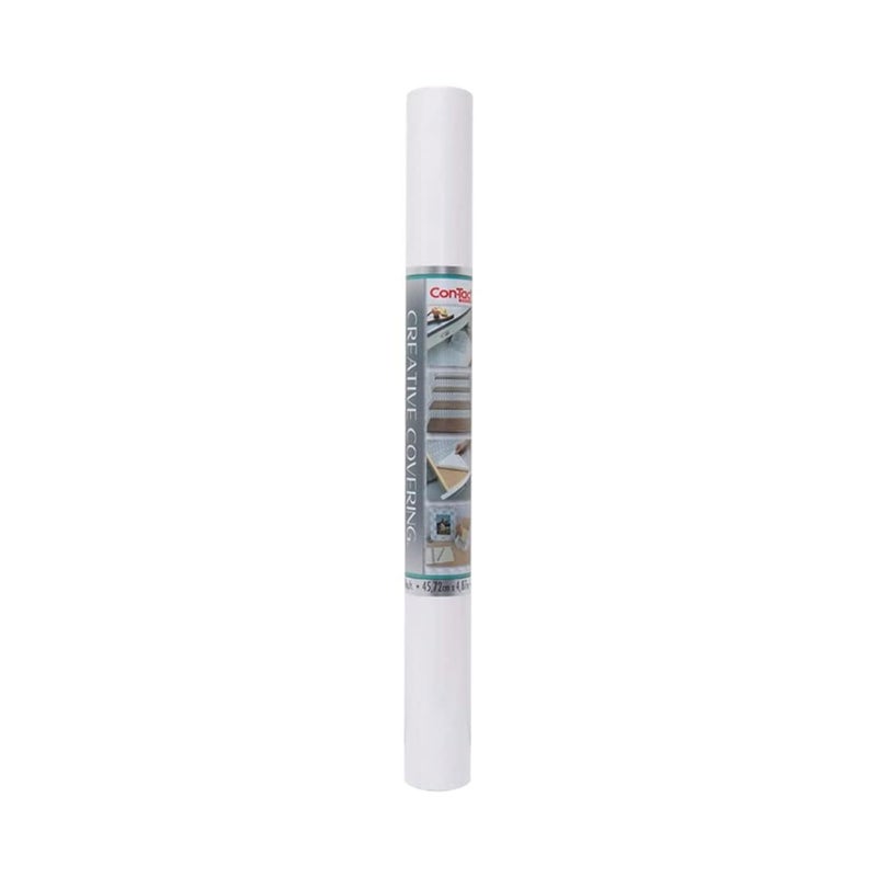 ConTact Brand Creative Covering Shelf Liner 18 x 16 White Pack of 1