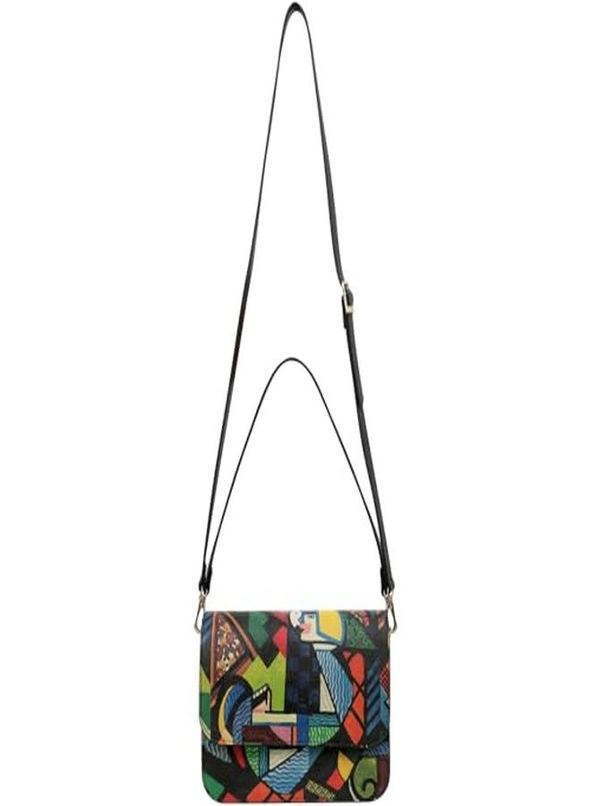 DOGO Handbags for Womens - Handmade, Vegan Leather and Unique Design Crossbody Bags for Women, Want Some Color? Design - Image 3