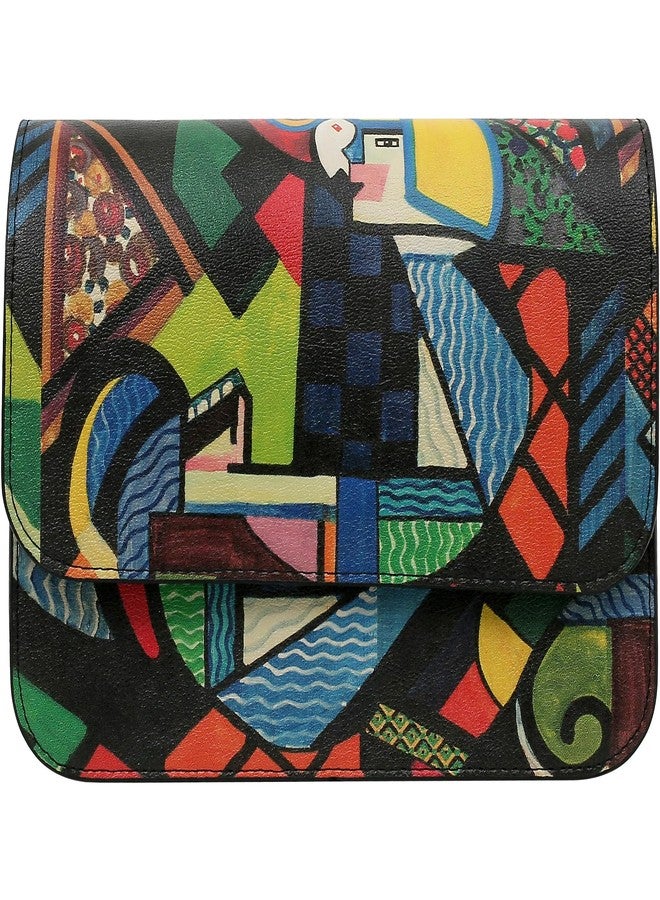 DOGO Handbags for Womens - Handmade, Vegan Leather and Unique Design Crossbody Bags for Women, Want Some Color? Design - Image 1