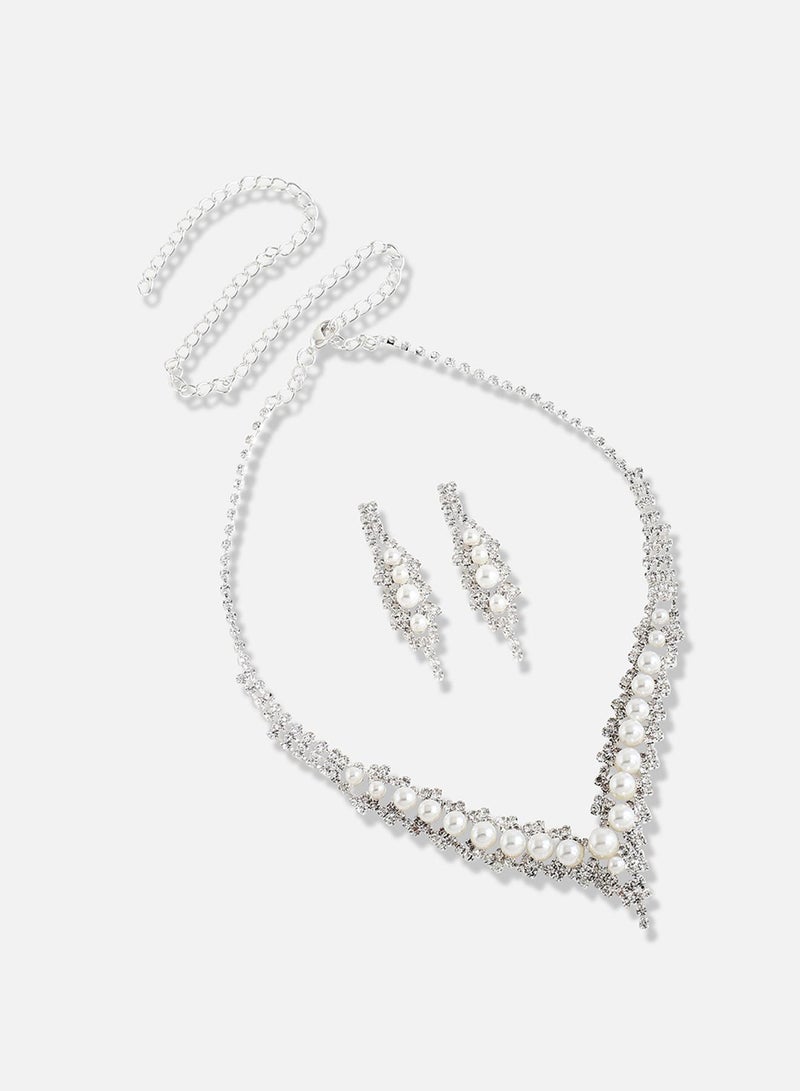 SOHI Party Artificial Jewellery Set - Image 1