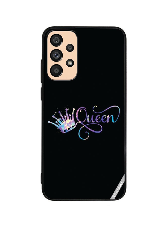 VR CREATIVE Protective Case Cover For Samsung Galaxy A72 Queen Design Multicolour - Image 1