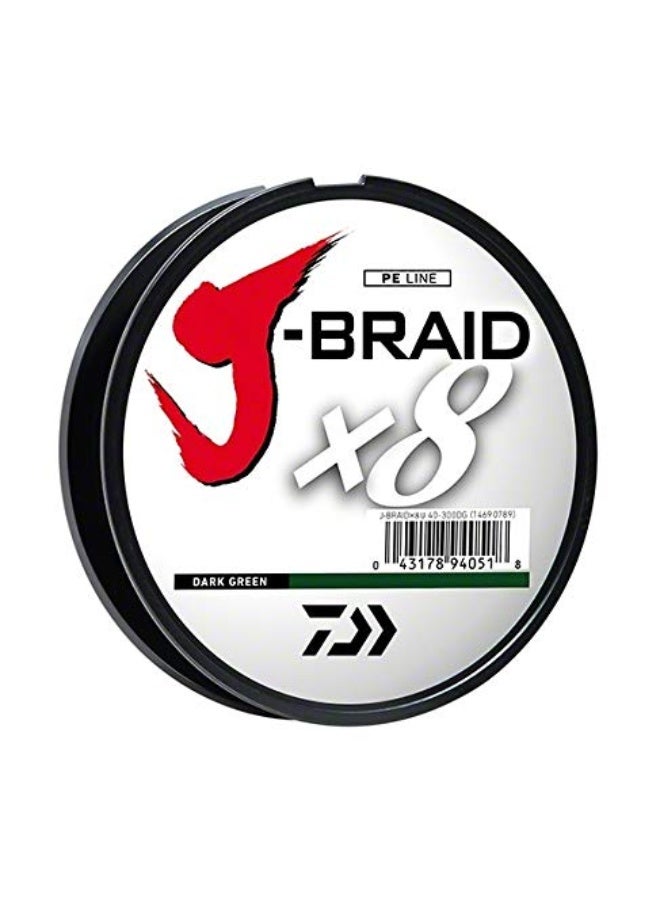 Daiwa J-BRAIDX8, Filler Spool, Multi-Color, Mono Dia.= 6lb. - Image 4