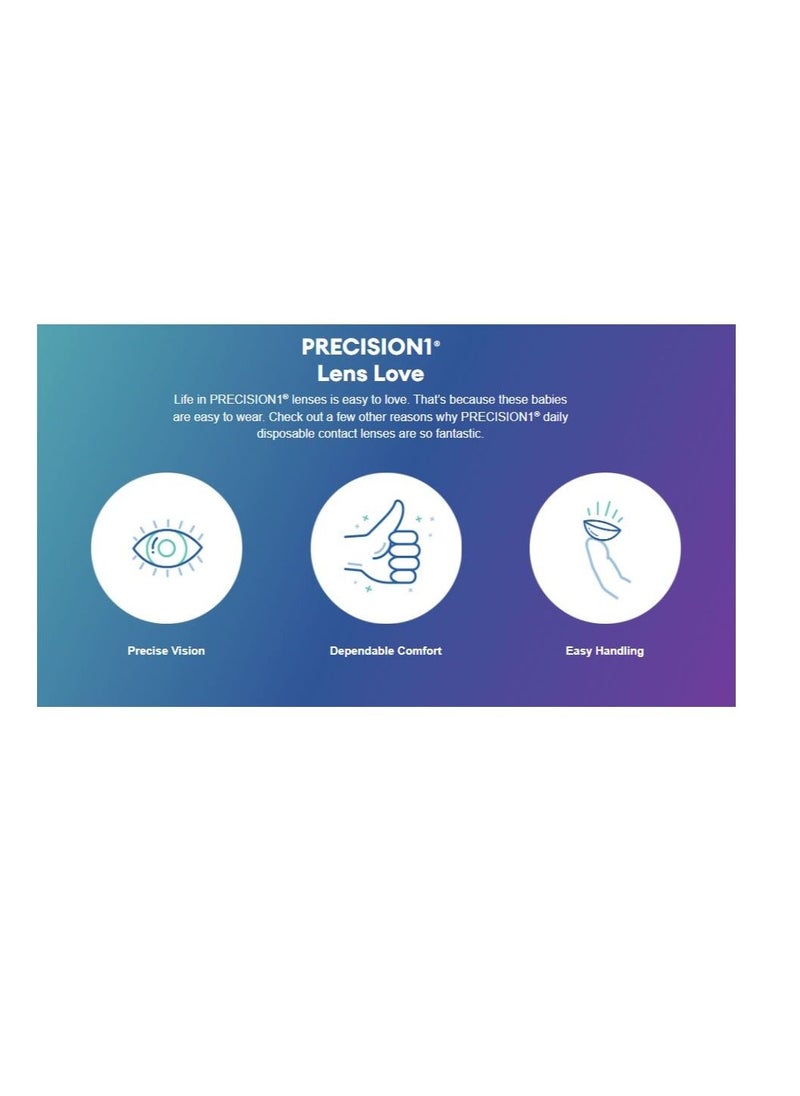 Precision Precision 1 Daily Lenses Pack of 90  - Image 2