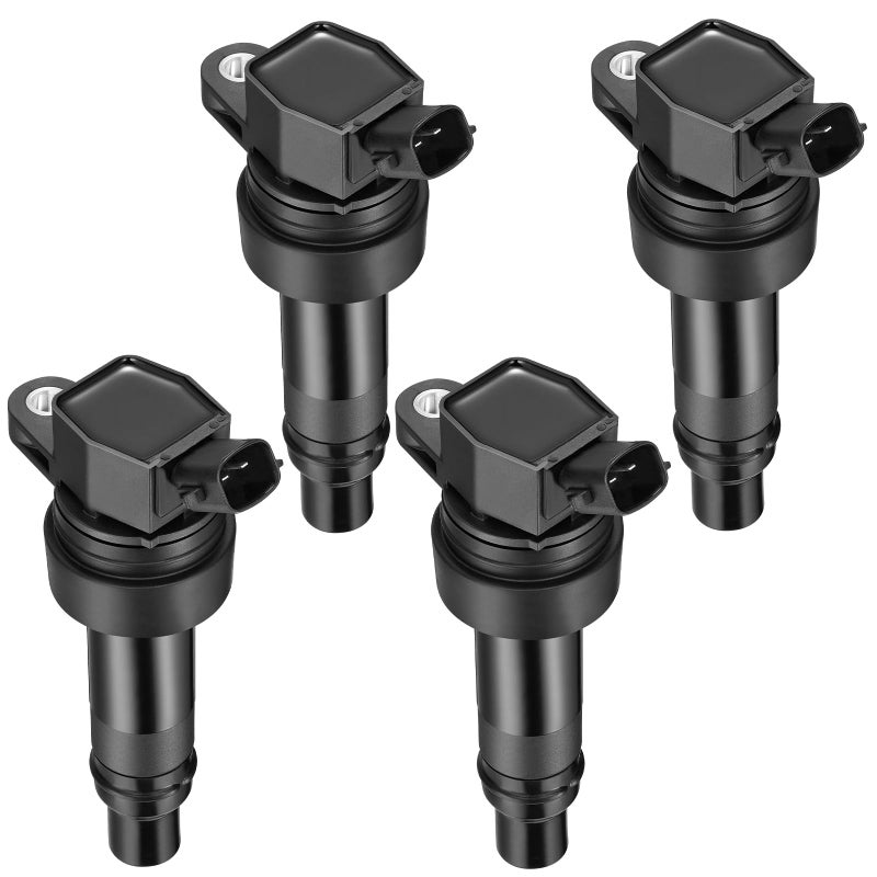 SYKRSS 4Pack UF707 Ignition Coils Compatible with Kia Forte KoupForte5 20142016 Compatible with Hyundai Veloster 20132015 16L l4  Replaces for 273012B110 1788544 B284 GN10683