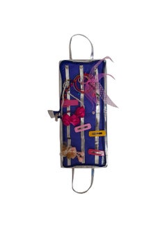 Li'll Pumpkins Lill Pumpkins Purple Butterfly Small Clip Organizer Kids Girls Clip OrganizeHanger Display for Baby Girls kids Room Door Wall Hanging Decor Clip Hanger Display travel kit  - Image 5